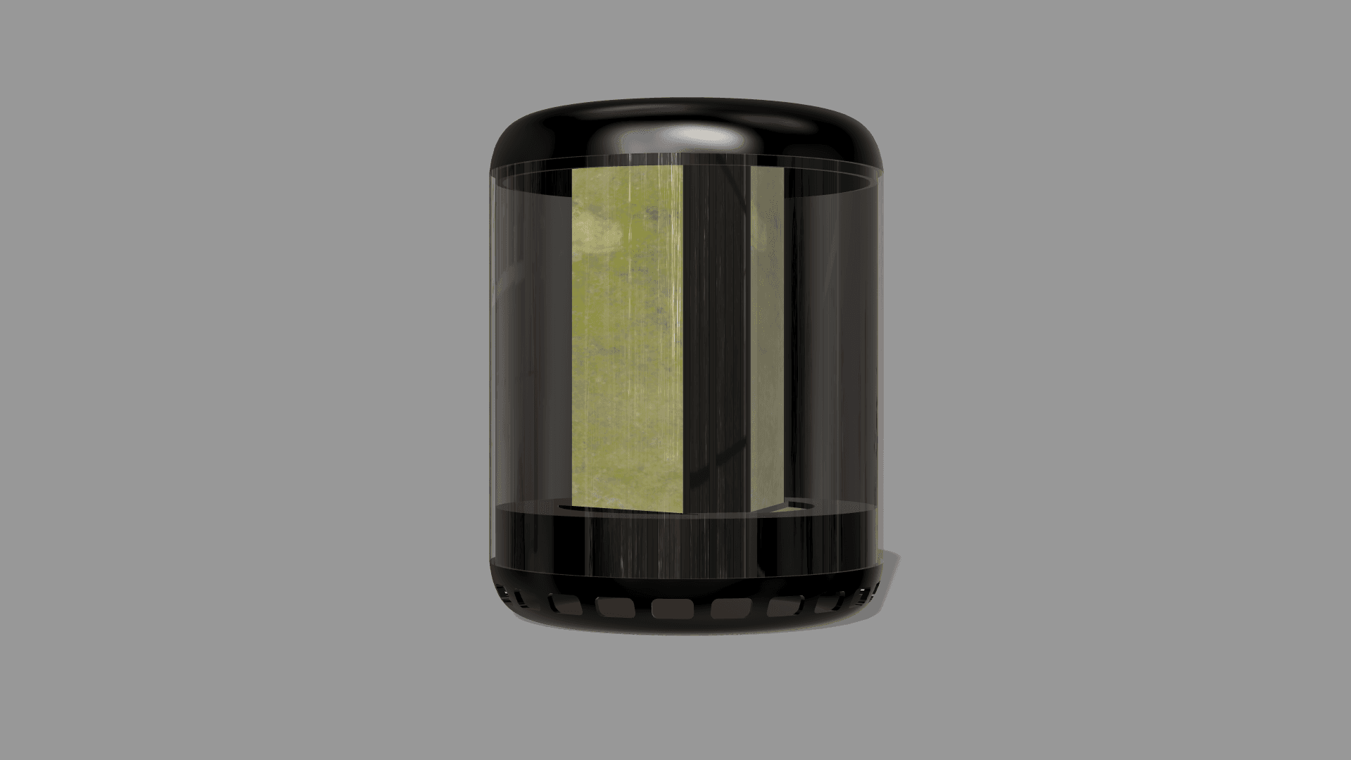 Moss Air Filter CAD Rendering